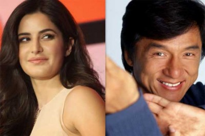 Katrina Kaif and Jackie Chan