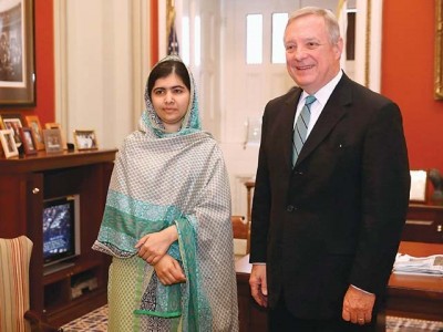 Malala And World Bank President