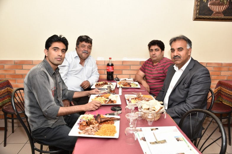 Munir Ahmad Chaudhry,lunch