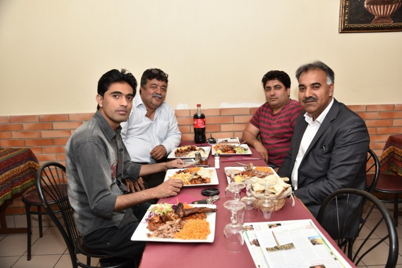 Munir Ahmad Chaudhry,lunch