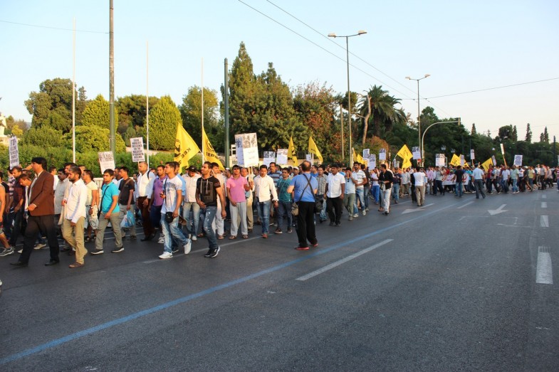 Muslims Massacres Against Pakistani Community Protest Rally