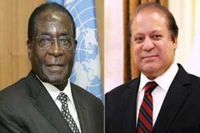 Robert Mugabe and Nawaz Sharif 