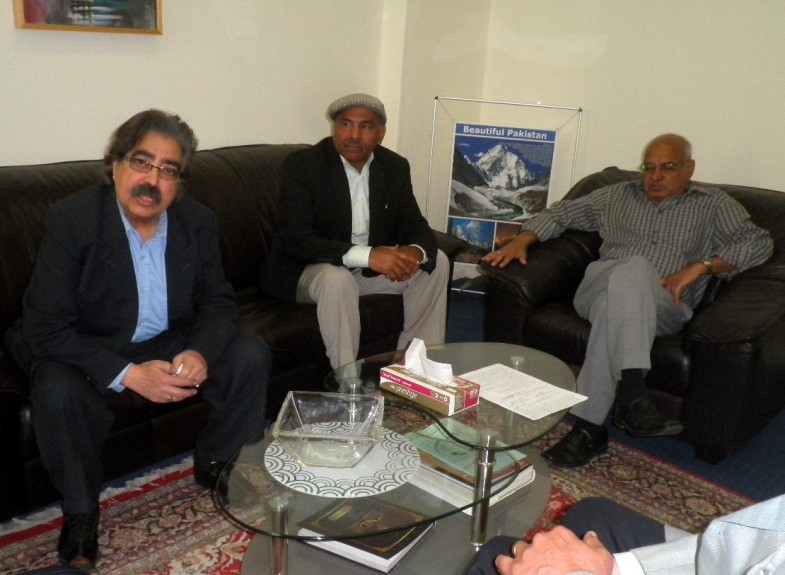Shakeel Chughtai Led By Community leaders Met Brigadier Ghazali