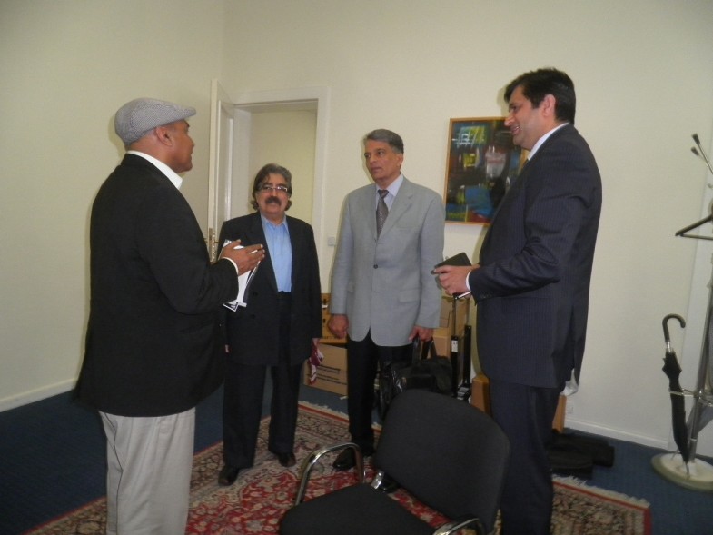 Shakeel Chughtai Led By Community leaders Met Brigadier Ghazali