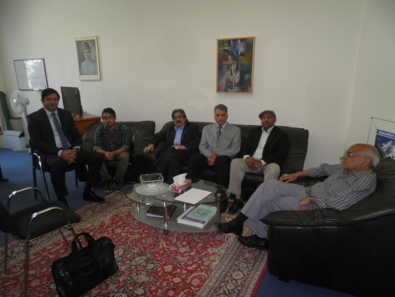 Shakeel Chughtai Led By Community leaders Met Brigadier Ghazali