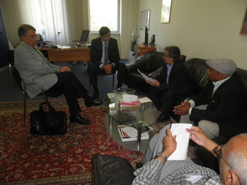 Shakeel Chughtai Led By Community leaders Met Brigadier Ghazali