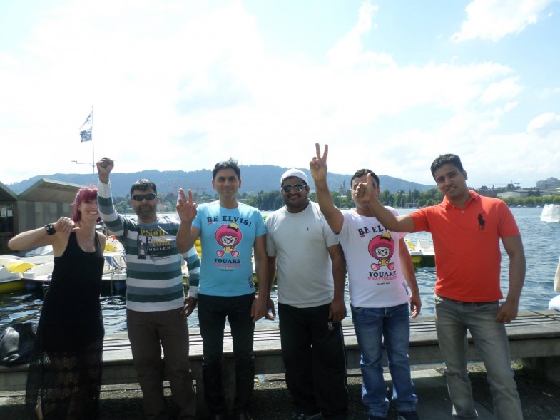 Sheikh Babar,Switzerland Visit