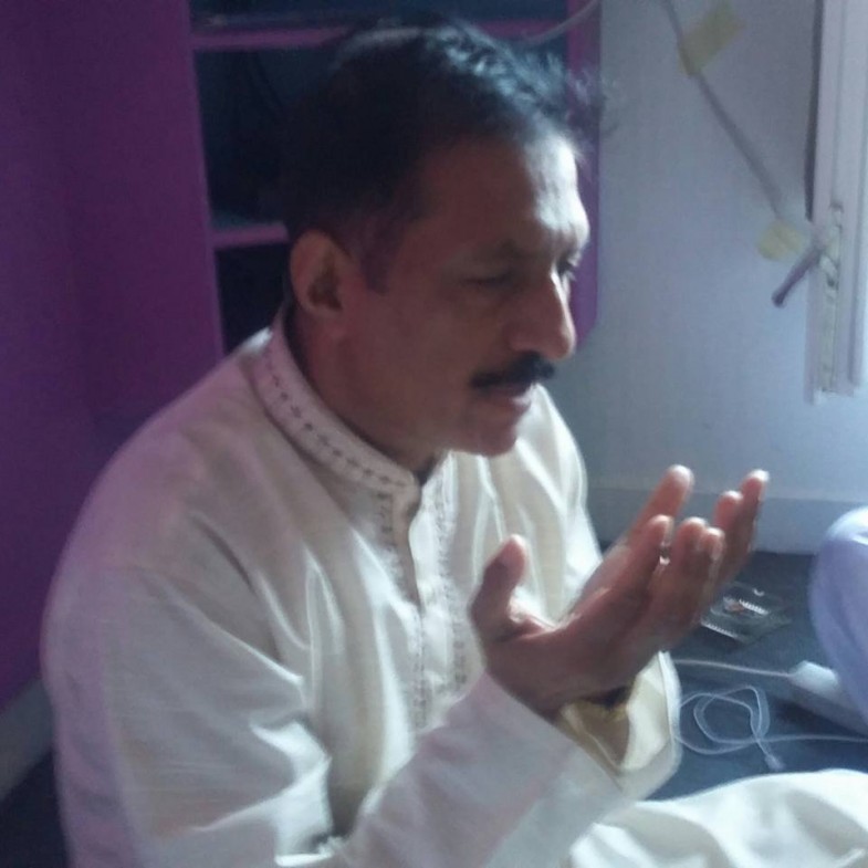 Condolences with Hafiz Chand