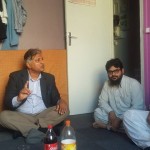 Condolences with Hafiz Chand
