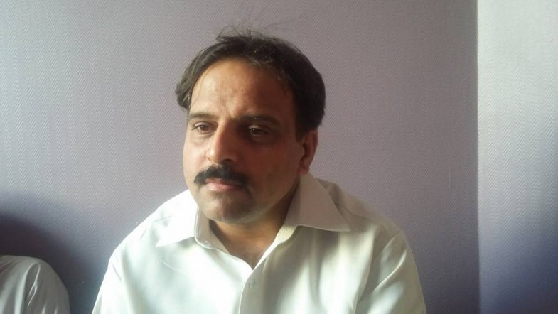 Condolences with Hafiz Chand