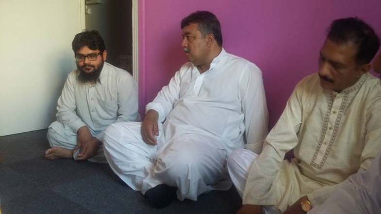 Condolences with Hafiz Chand