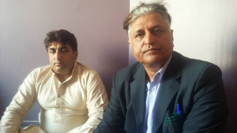 Condolences with Hafiz Chand