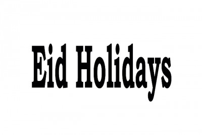 Eid Holidays