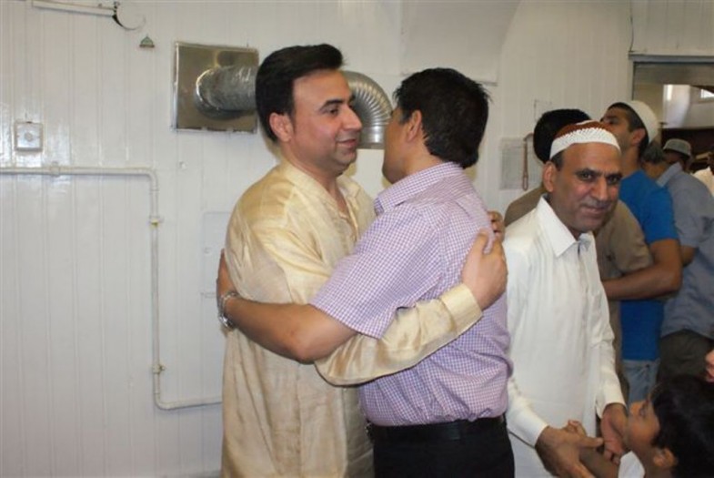 Mosque Al Bilal Vienna Eid ul Fiter Prayer