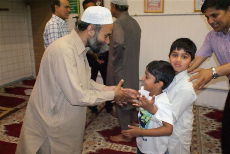 Mosque Al Bilal Vienna Eid ul Fiter Prayer