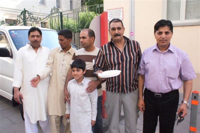 Mosque Al Bilal Vienna Eid ul Fiter Prayer