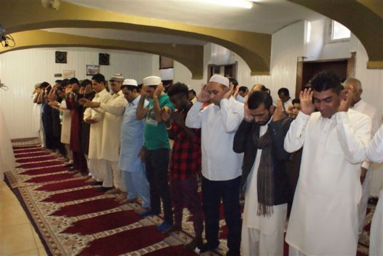 Mosque Al Bilal Vienna Eid ul Fiter Prayer