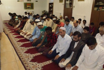 Mosque Al Bilal Vienna Eid ul Fiter Prayer