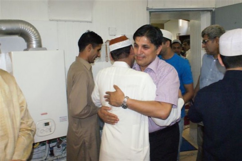 Mosque Al Bilal Vienna Eid ul Fiter Prayer