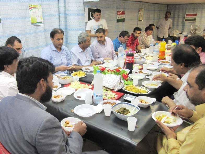 PTI Honor Iftar Dinner