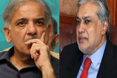 Shahbaz Sharif and Ishaq Dar