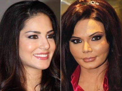 Sunny Leone and Rakhi Sawant
