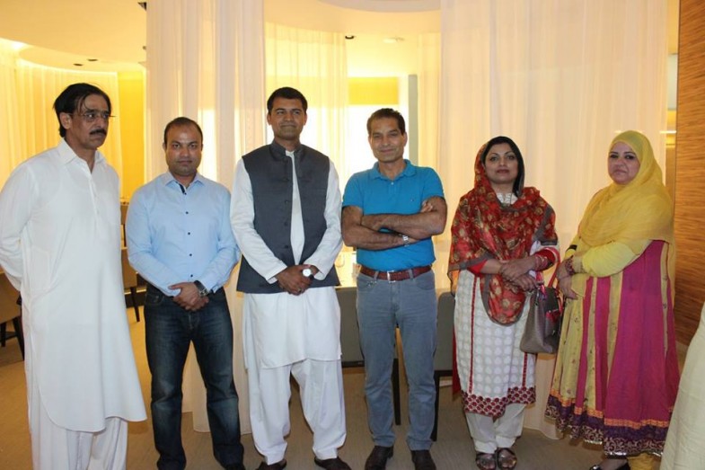  پی ٹی آئی فرانس افطار ڈنر (54)