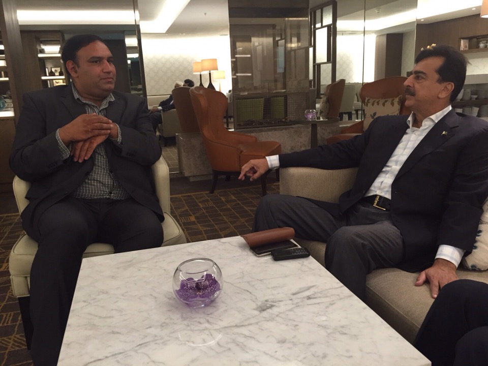 یوسف رضا گیلانی ۔ چوہدری شفقت