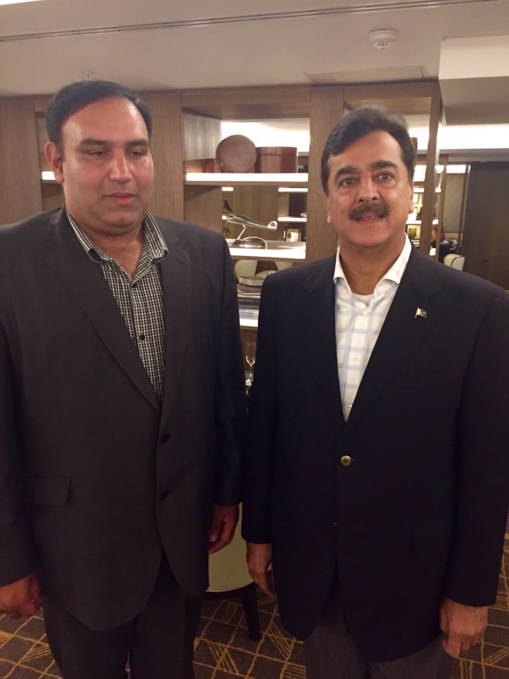 یوسف رضا گیلانی ۔ چوہدری شفقت