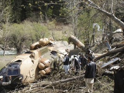 Army Aviation Helicopter Destroyed