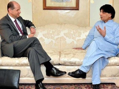 Ch Nisar And Philip Barton Met