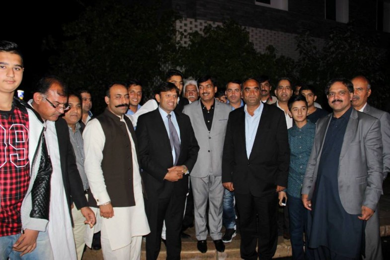 Choudhary Ijaz Honor Party Paris