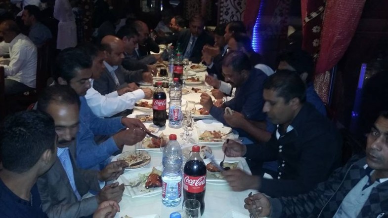 Choudhary Ijaz Honor Party Paris