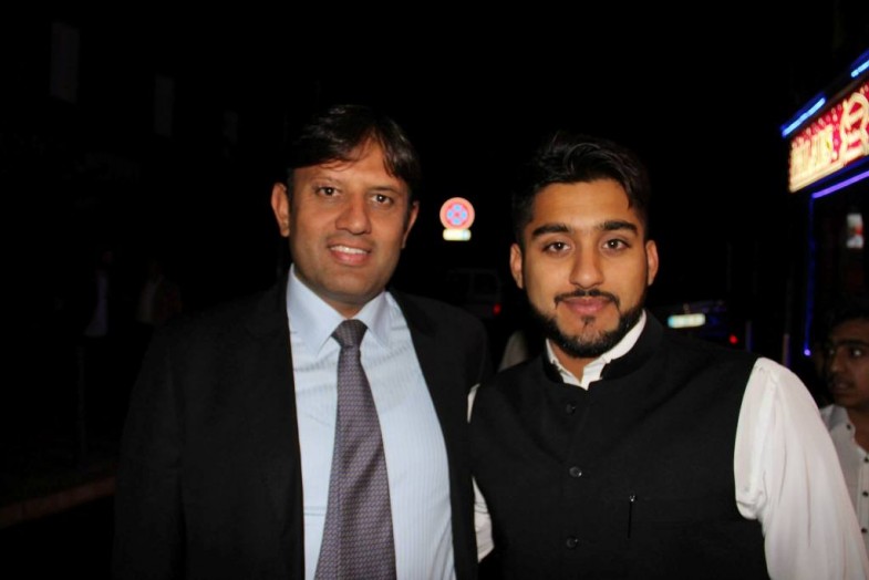 Choudhary Ijaz Honor Party Paris