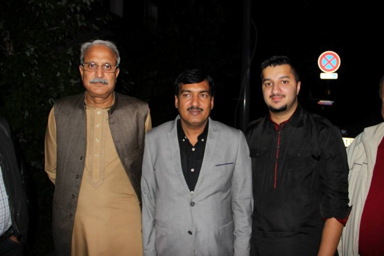 Choudhary Ijaz Honor Party Paris