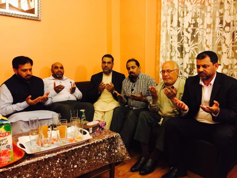 Condolences with Sheikh Zahid Fayyaz