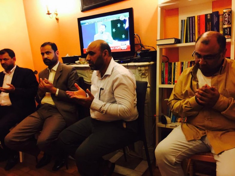 Condolences with Sheikh Zahid Fayyaz