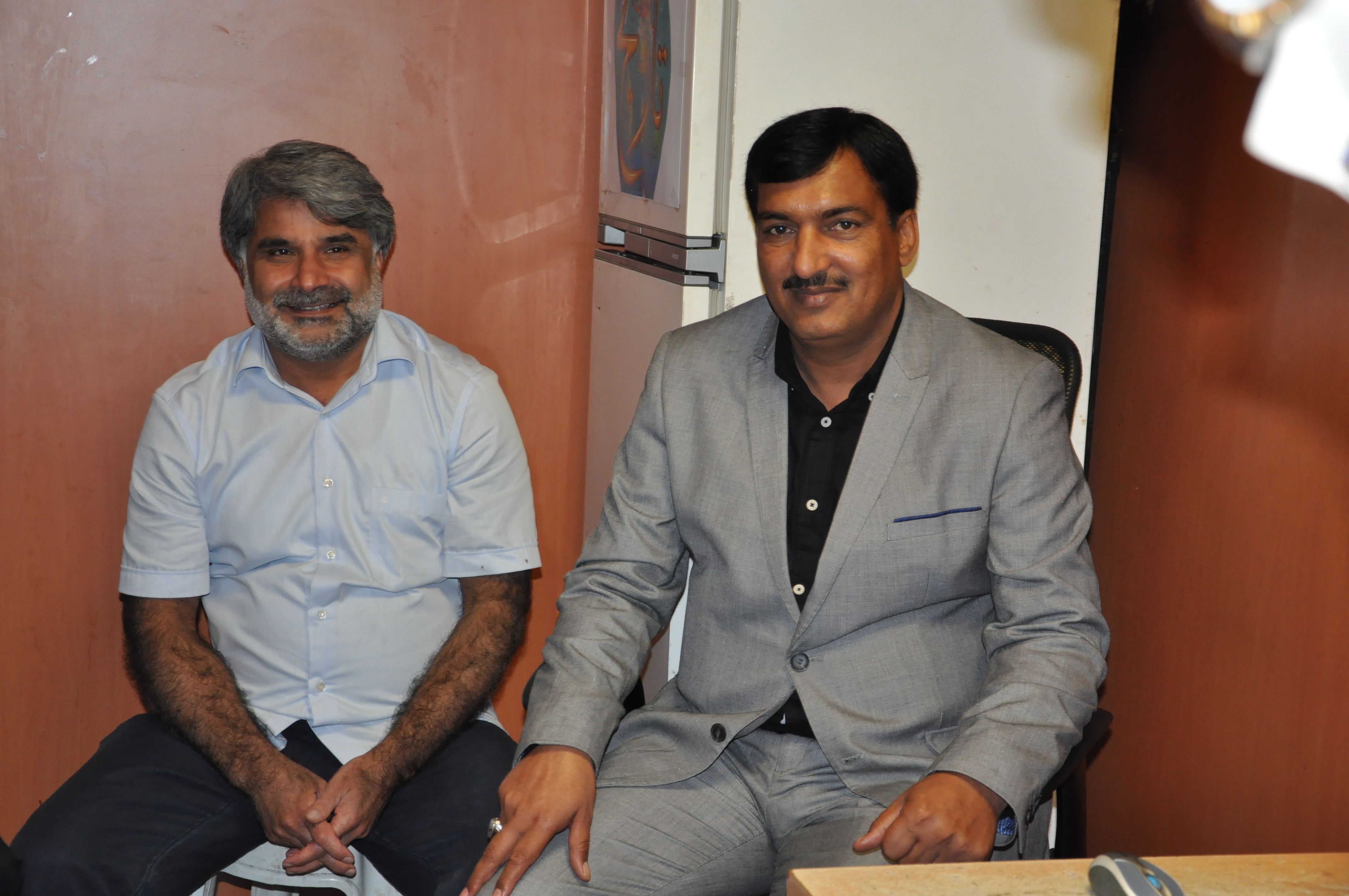 چوہدری اعجاز رنیاں کی قاری فاروق احمد فاروقی سے ملاقات 