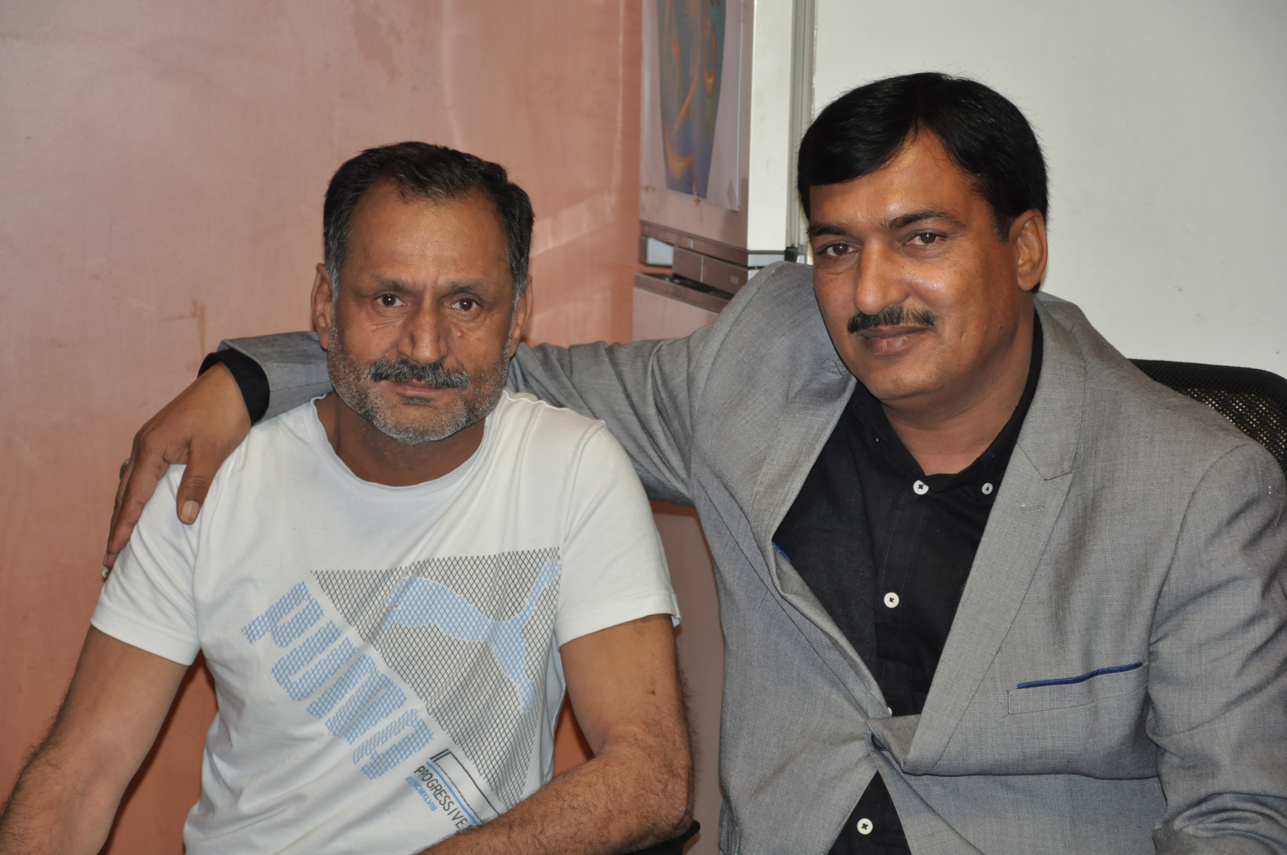 چوہدری اعجاز رنیاں کی قاری فاروق احمد فاروقی سے ملاقات 