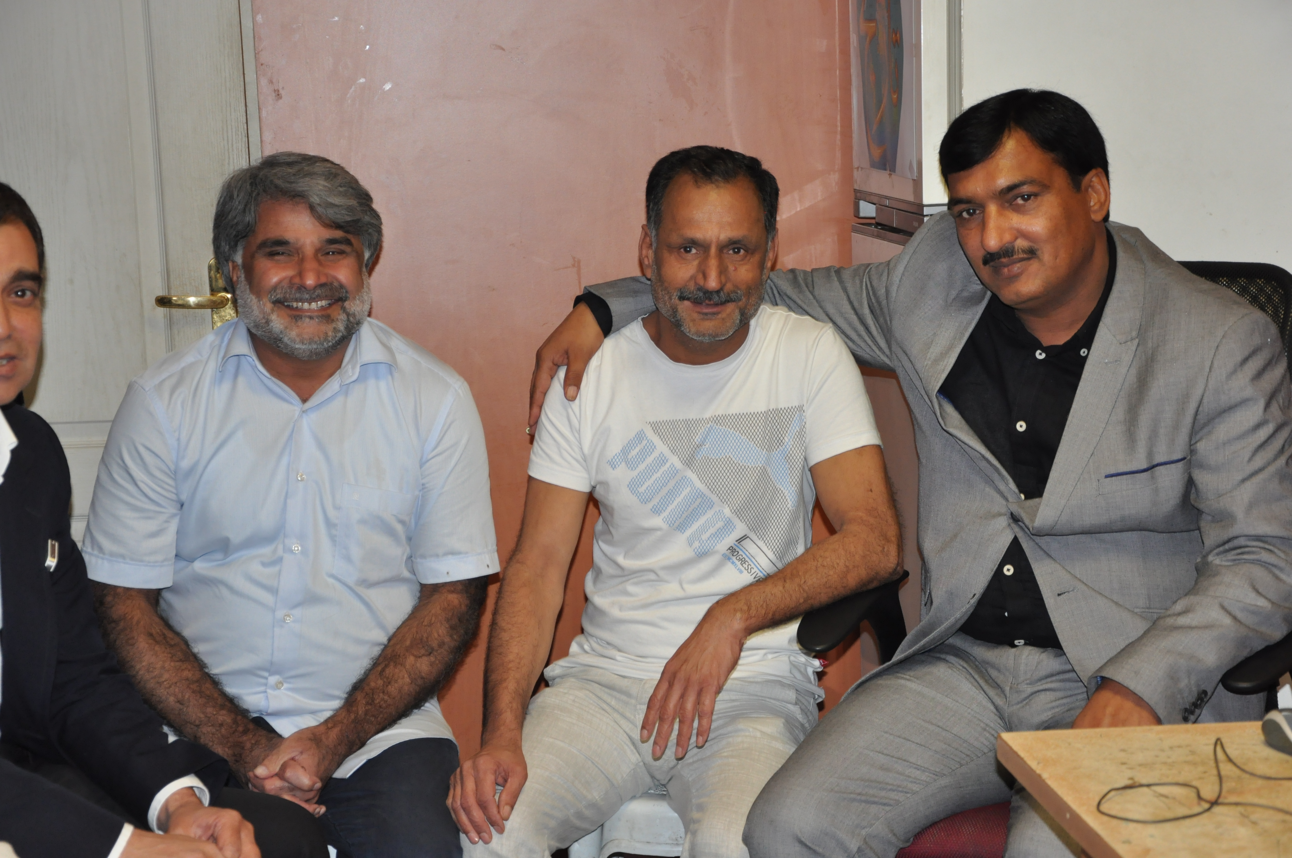 چوہدری اعجاز رنیاں کی قاری فاروق احمد فاروقی سے ملاقات 