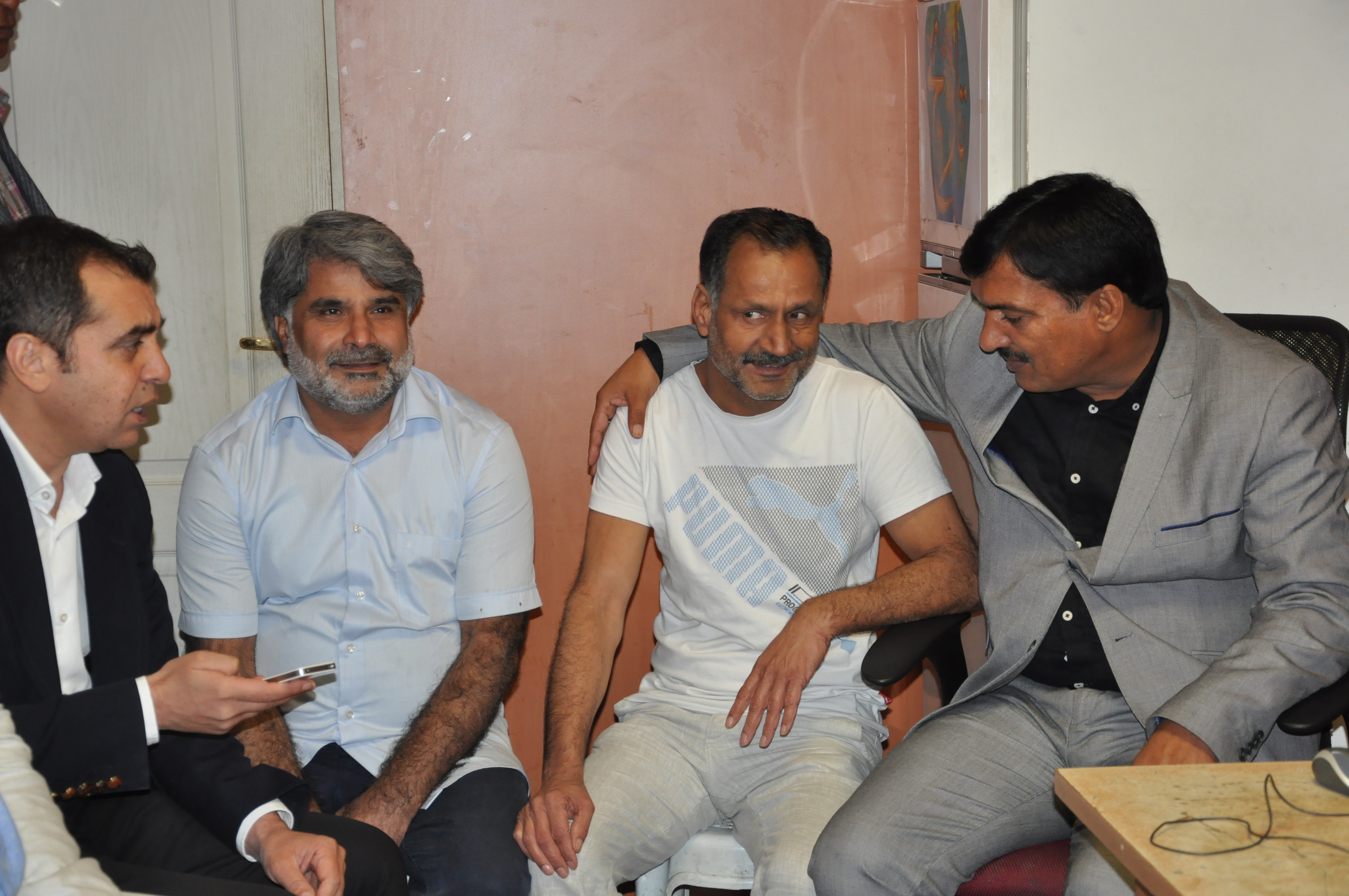 چوہدری اعجاز رنیاں کی قاری فاروق احمد فاروقی سے ملاقات 