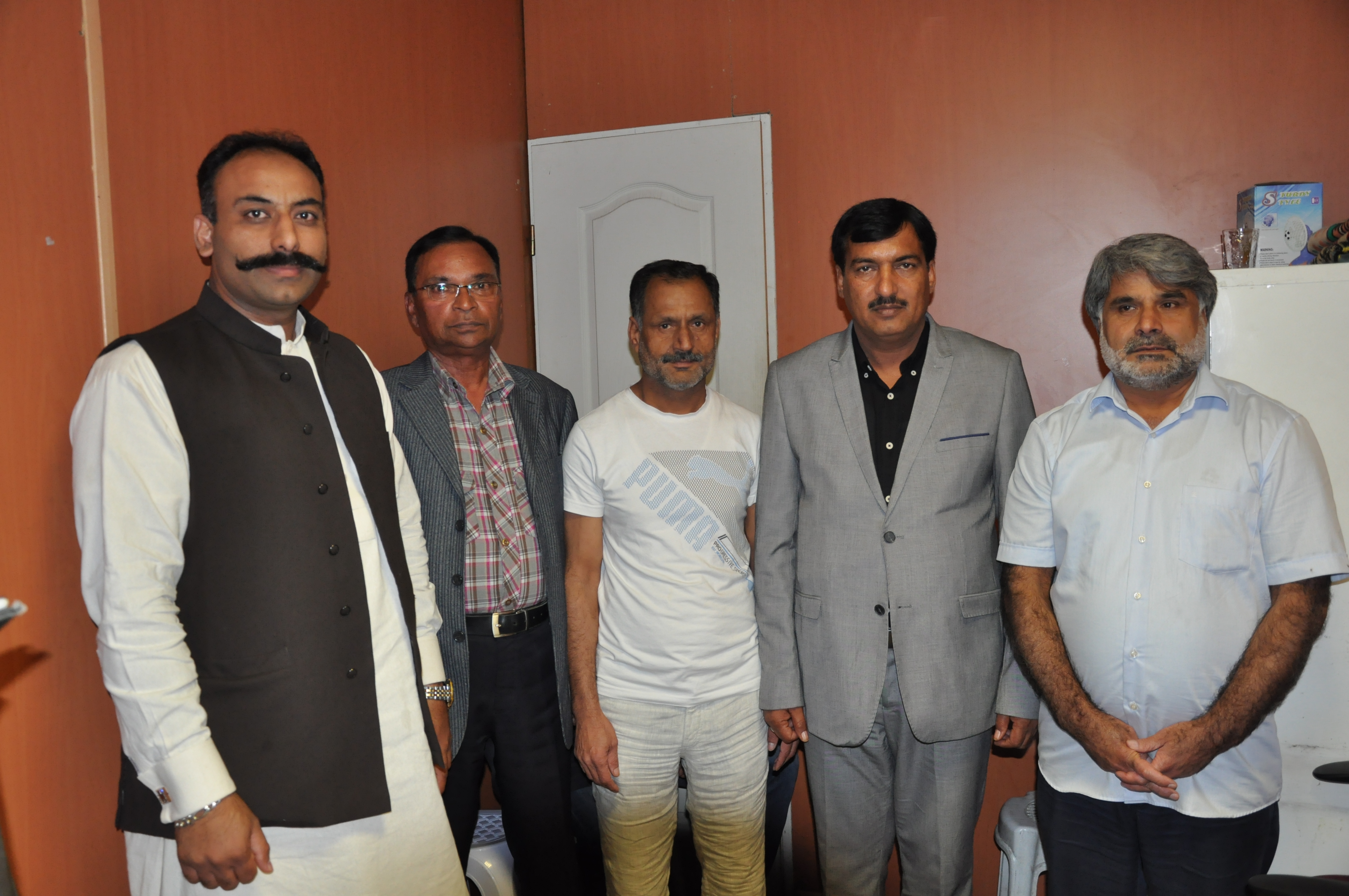 چوہدری اعجاز رنیاں کی قاری فاروق احمد فاروقی سے ملاقات 