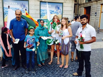 PML-N Spain,Celebrated Independence Day