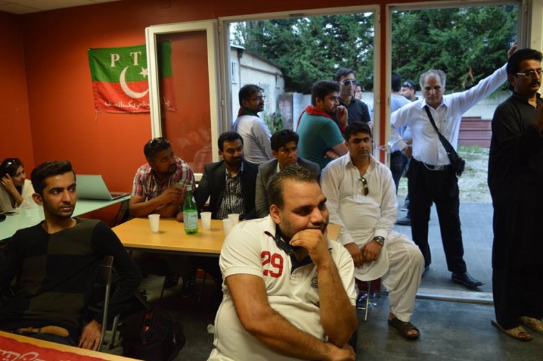PTI Europe Central Election Office France Inauguration