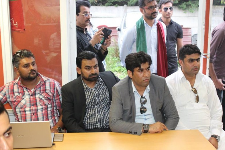 PTI Europe Central Election Office France Inauguration