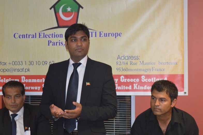 PTI Europe Central Election Office France Inauguration