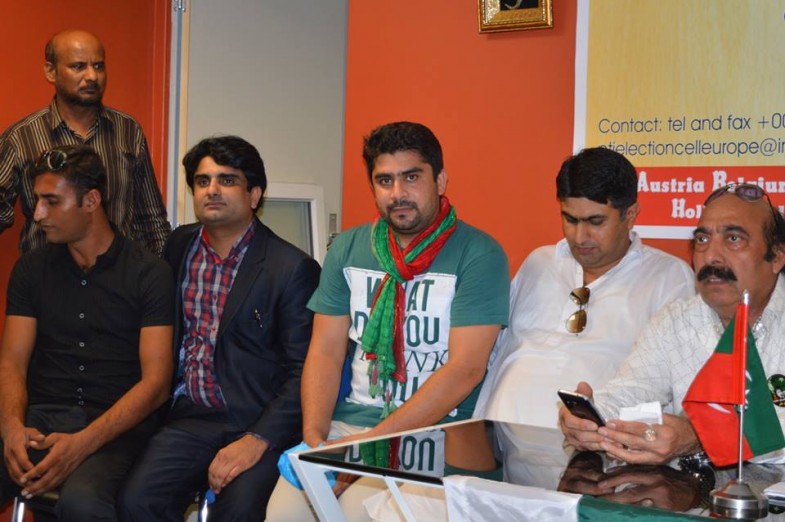 PTI Europe Central Election Office France Inauguration