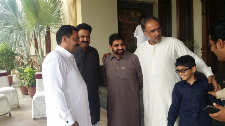 Qamar Zaman Kaira Niece Wedding