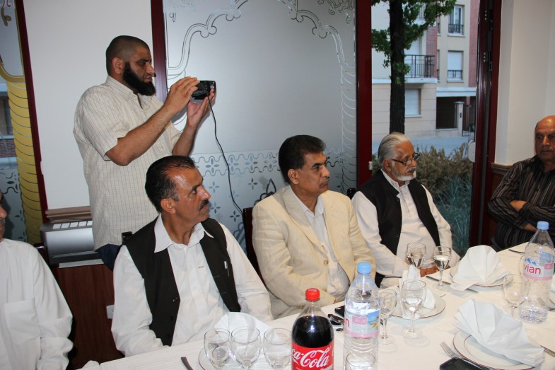 Raja Javed Ikhlas Paris Speech Ceremony