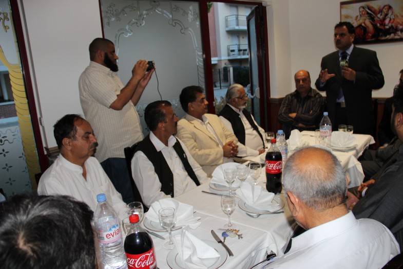 Raja Javed Ikhlas Paris Speech Ceremony